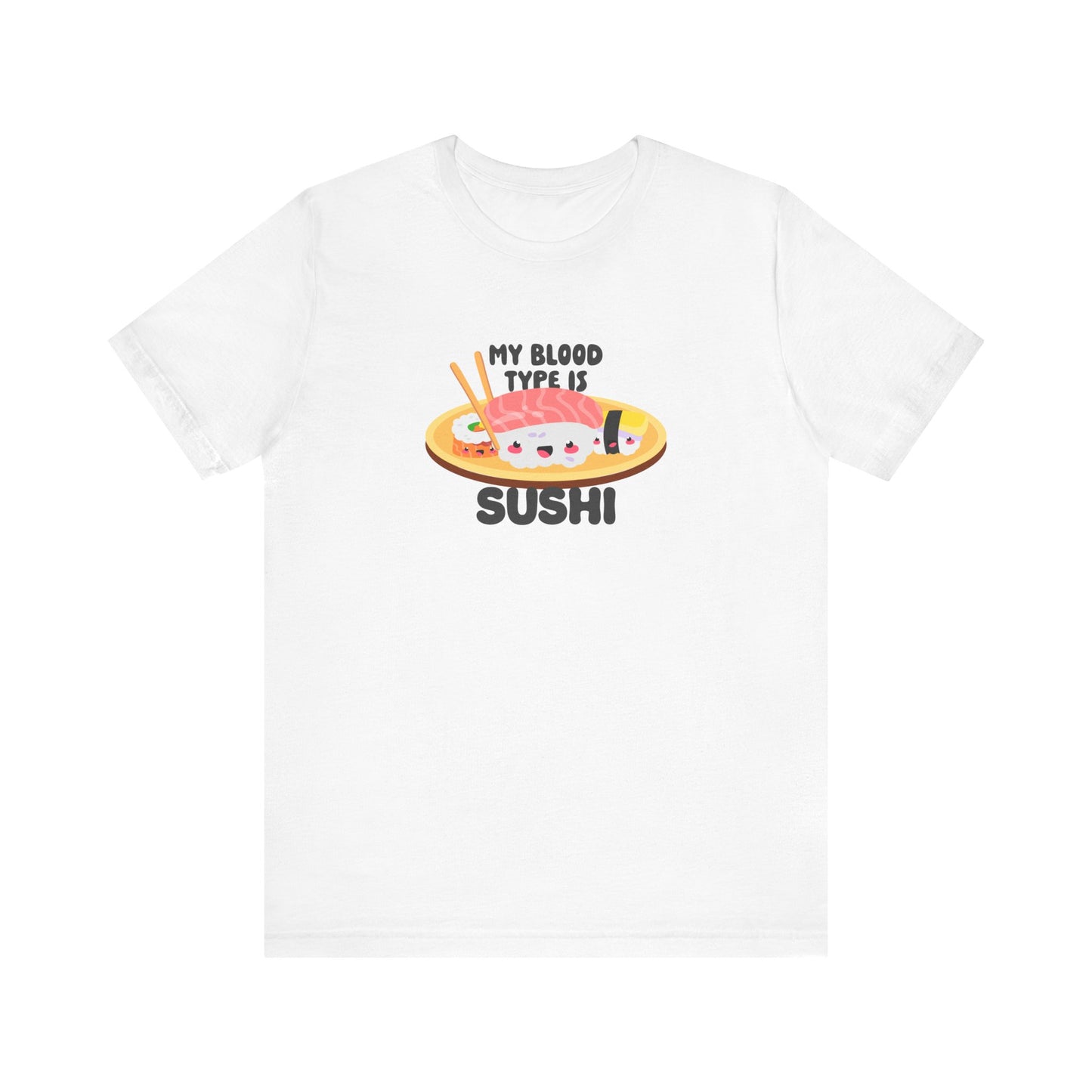 Foodie Japan  -  Sushi lovers unite!  Adoption Orfanatics Unisex Jersey Short Sleeve Tee