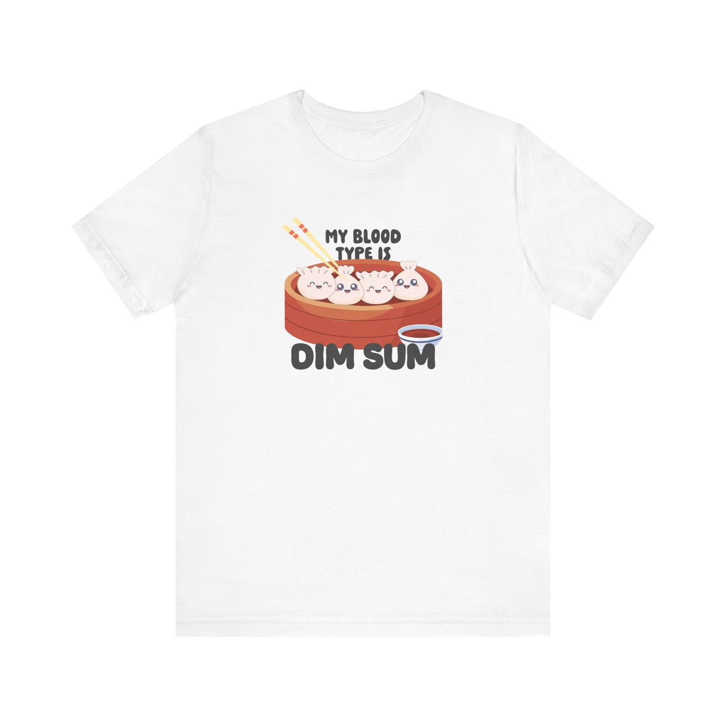 Foodie China -  Dim Sum lovers unite!  Adoption Orfanatics Unisex Jersey Short Sleeve Tee